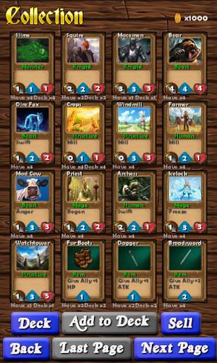 Cards of War - Collectible Trading Card Game screenshot 2