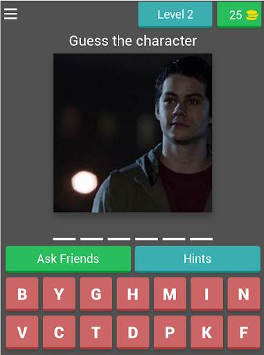 Character quiz: Teen Wolf screenshot 10