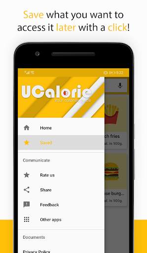 UCalorie - Free calories guide screenshot 4