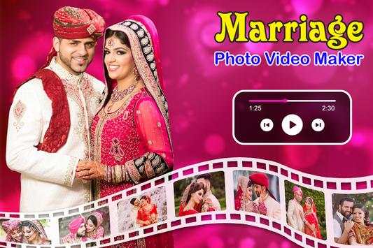 Marriage Photo Video Maker screenshot 1