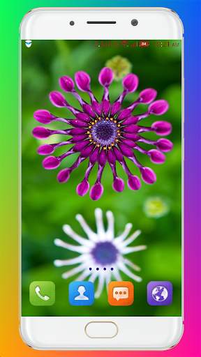 Purple Flower Wallpaper screenshot 3