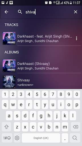 Fire Music Player screenshot 4