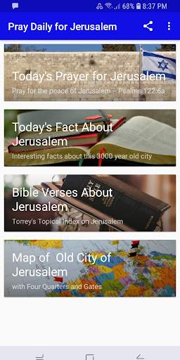 Pray Daily For Jerusalem screenshot 1