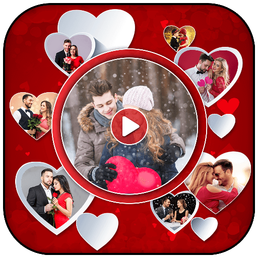 Valentine Video Maker With Music icon