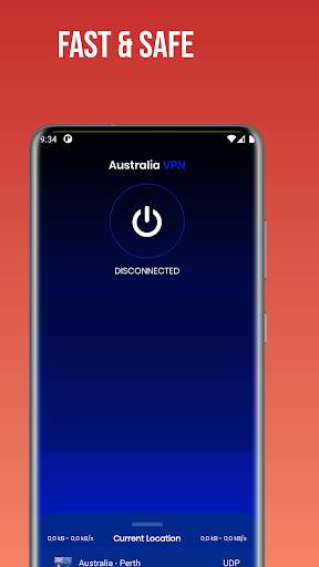 AUSTRALIA VPN - Secured VPN screenshot 1