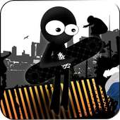 Stickman Jet Skate