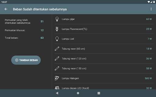 Biaya Kelistrikan screenshot 6