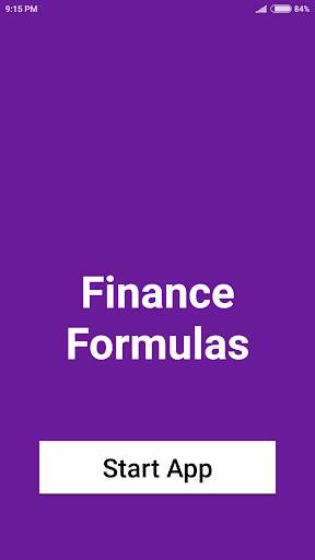 Finance Formulas screenshot 1