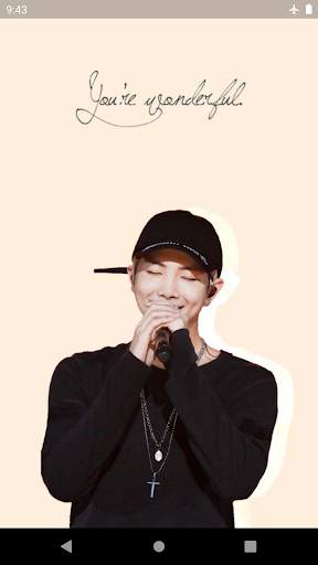 BTS RM Wallpaper Offline - Best Collection 6 تصوير الشاشة