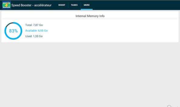Ram Speed Booster (cach clean) screenshot 3