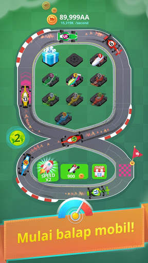 Game gabungkan mobil: Race Cars Merge Games screenshot 3
