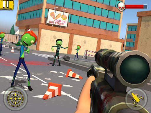 Halloween Sniper : Scary Zombies screenshot 13