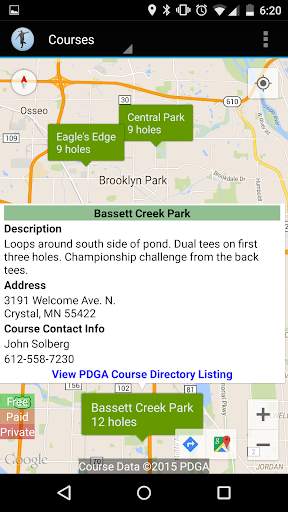 DiscBot Disc Golf App screenshot 11