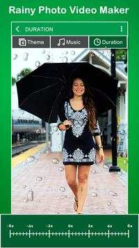 Rainy Photo Video Maker screenshot 3
