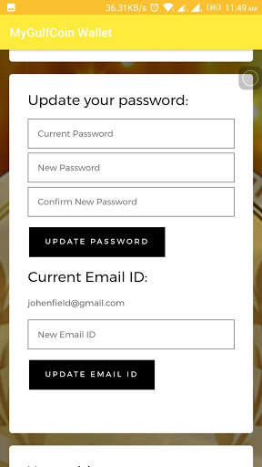 MyGulfCoin Wallet screenshot 5