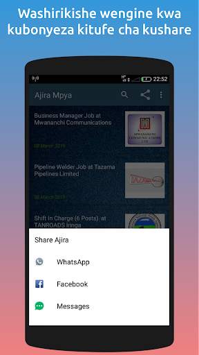 Ajira Mpya Tanzania (Jobs) screenshot 4