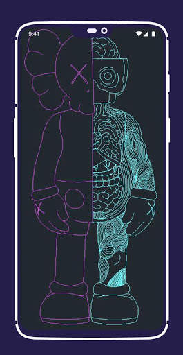 Kaws Wallpaper Art screenshot 2