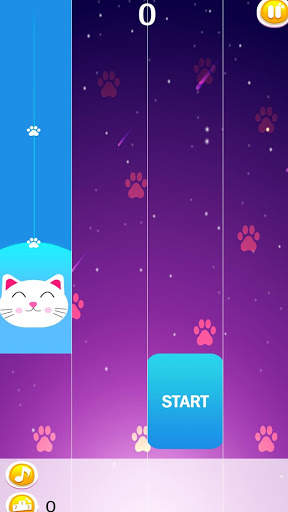 Magic Piano Tiles Dream Cat : Piano Music Go 2021 screenshot 3