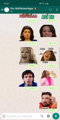 WAStickerApps memes mexicanos - Stickers Mexico screenshot 2