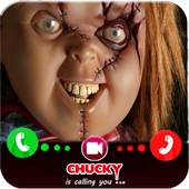 Fake Call from vedio CHUCKY DOLL icon
