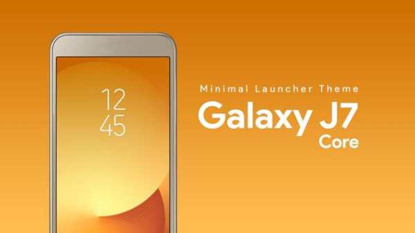 Theme Launcher For Galaxy J7 Core screenshot 1
