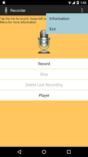 Fast Audio Recorder/Player screenshot 5