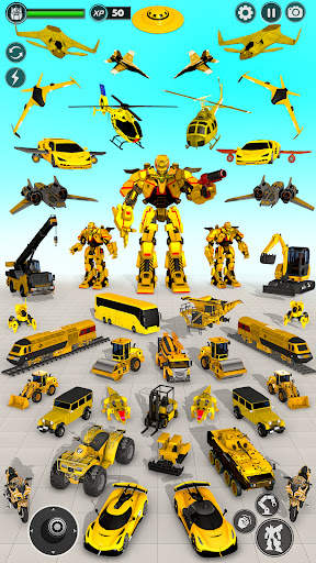 Incredible Robot Game Car Game screenshot 1