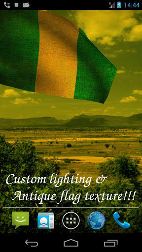Nigeria Flag Live Wallpaper screenshot 5