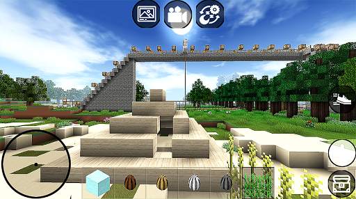 Minicraft Block Crafting 3D Game screenshot 3