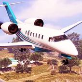 Flight Takeoff Simulator : 3D Free Plane Parking icon