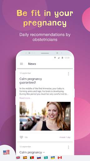 AMMA Pregnancy Tracker & Baby Due Date Calculator screenshot 5