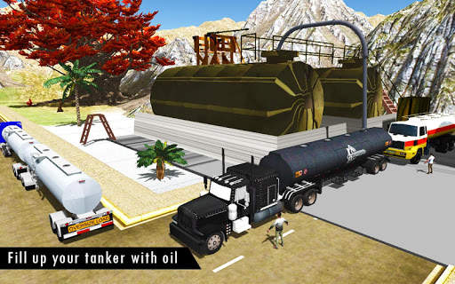 Oil Tanker Fuel Transporter 3D screenshot 1