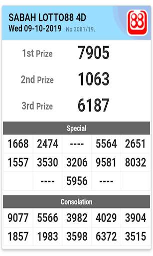 Live 4D Results screenshot 5
