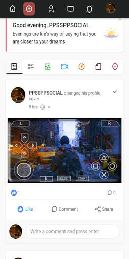 PPSSPP SOCIAL - Psp Gamers Social Media :Iso Files screenshot 2