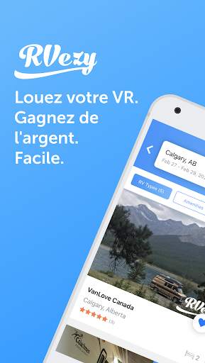 RVezy - Marché de location de VR et de Roulottes screenshot 1