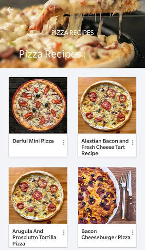 Pizza Recipes Offline screenshot 1