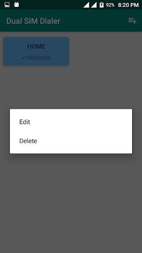 Dual SIM Dialer Free screenshot 5