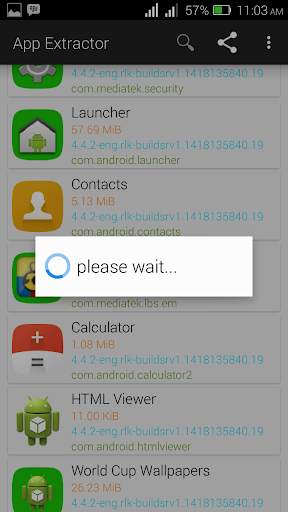 Apk Extractor - Save Any App to Storage (sdcard) 1 تصوير الشاشة
