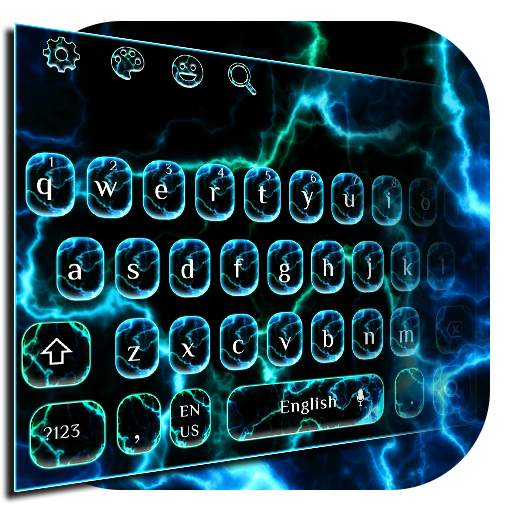 Neon Thunder Dark Keyboard 10001002