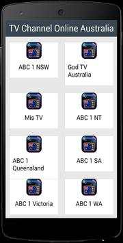 TV Channel Online Australia स्क्रीनशॉट 1