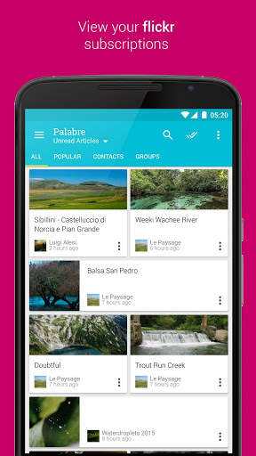 Palabre for Flickr screenshot 2