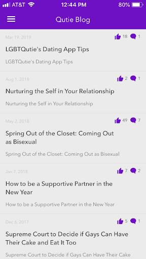 Qutie - LGBT Dating and Social Networking screenshot 5