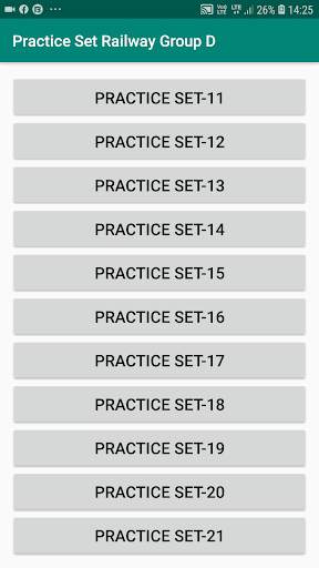 Practice Set Railway Group D Exam screenshot 2