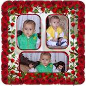 Rose Flower Photo College on 9Apps