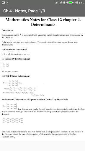 Class 12 Maths Notes screenshot 4