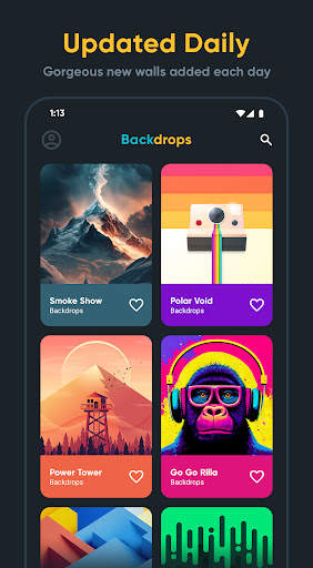 Backdrops - Wallpapers screenshot 4