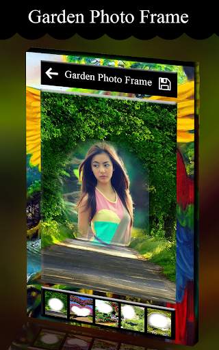 Garden Photo Frames : Photo Editor : Photo Maker screenshot 1