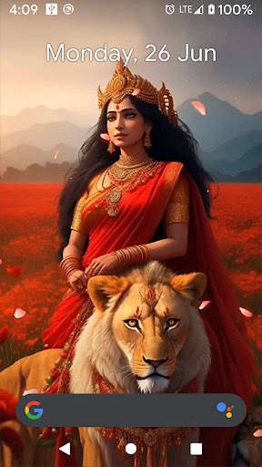Maa Durga HD Wallpaper screenshot 2