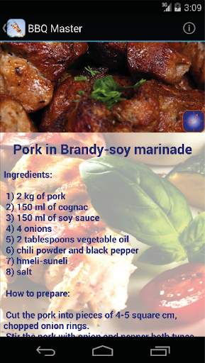 BBQ Master Free - recipes and flip-over timer screenshot 3