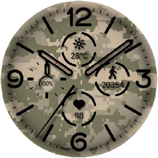 Officer Army Watch Face 1.1.3